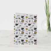 Carte Police Themed Policeman Cop Pattern (Dos)