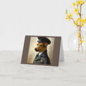 Carte Policeman (Fleur jaune)