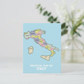 Carte politique de l'Italie (Debout devant)