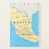 Carte politique du Mexique (Dos)