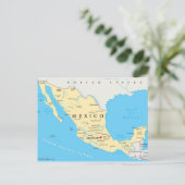 Carte politique du Mexique (Debout devant)