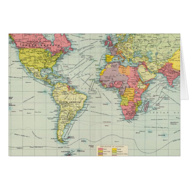 Carte politique mondiale (Devant horizontal)