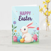 Carte Polka Dot Spring Celebration Card (Fleur jaune)