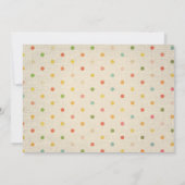 Carte Polka Dots Pre-K Graduate Photo Textile Texture (Dos)