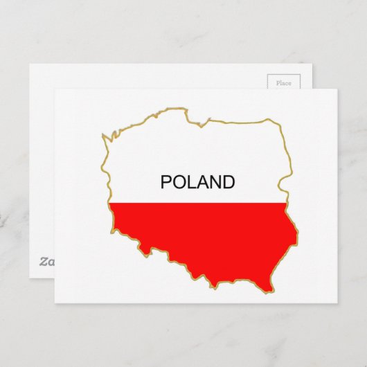 Carte polonaise (Devant / Derrière)