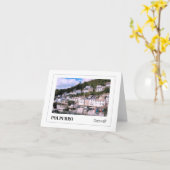 Carte Polperro, Cornouailles (Fleur jaune)