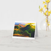 Carte Poly canyon (Fleur jaune)