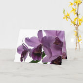 Carte polyvalente de salutation/invitation de (Fleur jaune)