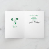 Carte Pom-pom girl Anniversaire - do-it-yourself Nom et (Intérieur)