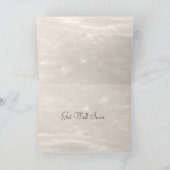 Carte Pomeranian Get Well (Intérieur)