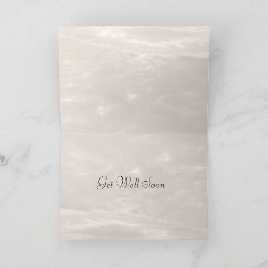 Carte Pomeranian Get Well (Intérieur)