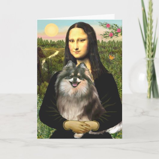Carte Pomeranian (parti) - Mona Lisa (Devant)