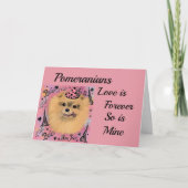 Carte Poméranien (Devant)