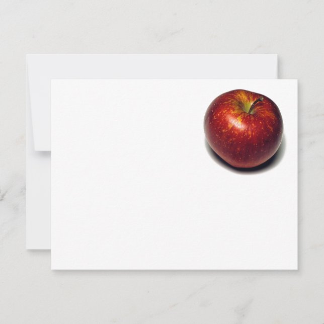 Carte Pomme rouge (Devant)