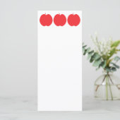 Carte Pomme rouge. (Debout devant)