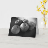 Carte Pommes dans la cuisine (Fleur jaune)