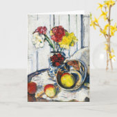 Carte Pommes et fleurs | George Leslie Hunter (Fleur jaune)