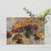 Carte Pommes, poires, citrons, raisins de Vincent van Go (Debout devant)
