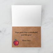 Carte Pommes rouges Brown (Intérieur)
