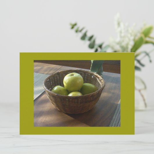 Carte Pommes vertes (Debout devant)