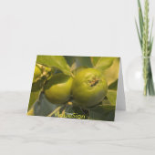 Carte pommes vertes (Dos)