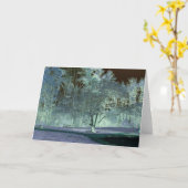 Carte Pommier Au printemps (Fleur jaune)