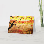 Carte Pommier aux fruits rouges par Paul Ranson (Devant)