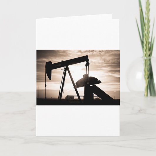 Carte Pompe de puits d'huile (Devant)