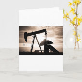 Carte Pompe de puits d'huile (Fleur jaune)