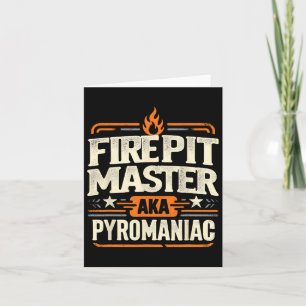 Carte Pompe maître Pyromancière Pyrotechnie Pompe Lo