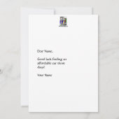 Carte Pompée Voiture Plat (Dos)