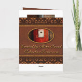 Carte Pompier - La boîte à feu (Dos)