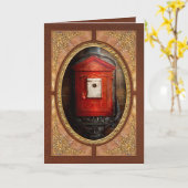 Carte Pompier - La boîte à feu (Fleur jaune)