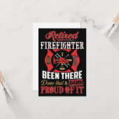 Carte Pompier retraité (Devant/Arrière en situation)