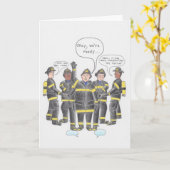 Carte Pompiers (Fleur jaune)