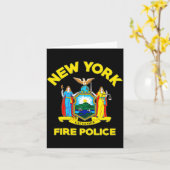 Carte Pompiers du Département des Poux de Feu de New Yor (Fleur jaune)