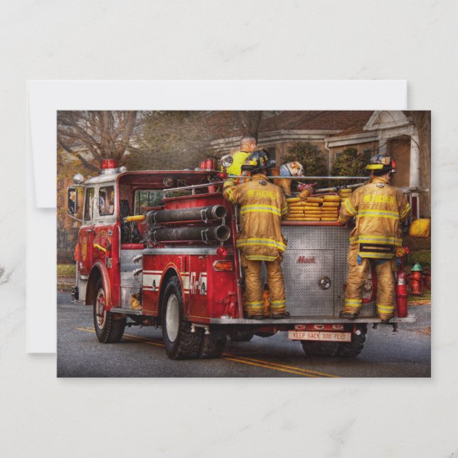 Carte Pompiers - Metuchen Fire Department (Devant)