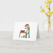 Carte Pong de bière (Fleur jaune)