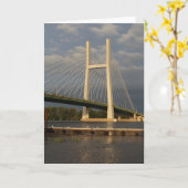 Carte Pont à Burlington, Iowa (Fleur jaune)