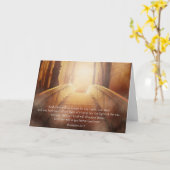 Carte Pont à la lumière Confort (Fleur jaune)