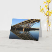 Carte Pont au-dessus de rivière de Schuylkill (Fleur jaune)