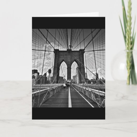 Carte Pont Brooklyn (Devant)