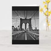 Carte Pont Brooklyn (Fleur jaune)
