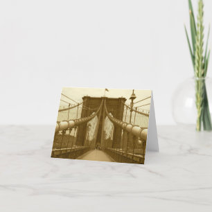 Carte Pont Brooklyn