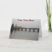 Carte Pont Charles Customisable (Devant)