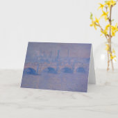 Carte Pont Claude Monet Waterloo (Fleur jaune)