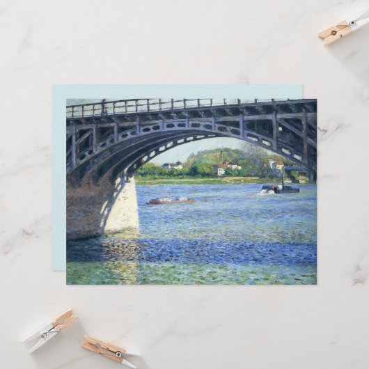 Carte Pont d'Argenteuil (Devant/Arrière en situation)