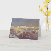 Carte Pont de Joaquín Sorolla- Triana, Séville (Fleur jaune)