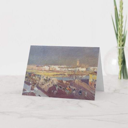 Carte Pont de Joaquín Sorolla- Triana, Séville (Devant)