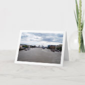 Carte Pont de la Tour & paysage de la Tamise, Londres (Devant)